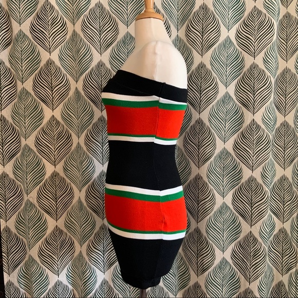 WINDSOR | Italia Color-Block Midi Bodycon Dress - Picture 4 of 5